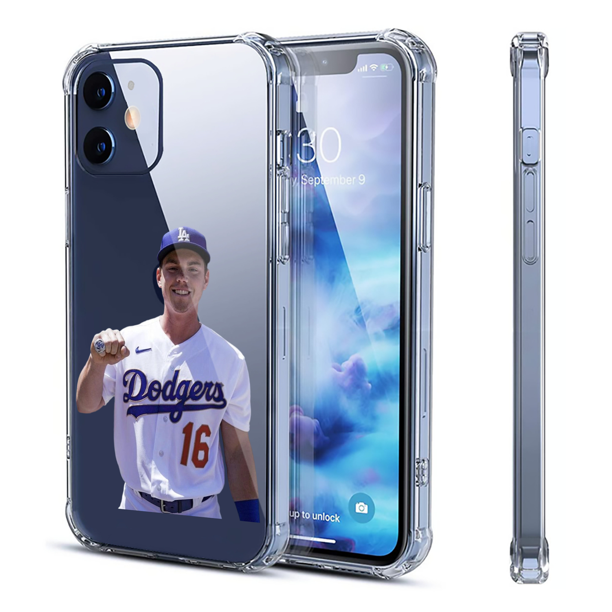  Clear IPhone 12 Case – Soft TPU With UV Print – Enhanced Drop Protection, Precise Fit, Anti-Fingerprint, Customizable Design, Scratch-Resistant, Yellow-Resistant